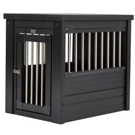 Eco-friendly Flex Pet Crate with Espresso Finish, Small Size