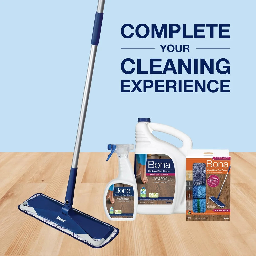 Unscented Hardwood Floor Cleaner Biodegradable Safe Pets Plant-Based Fast Drying Streak-Free Residue-Free Eco-Friendly Indoor