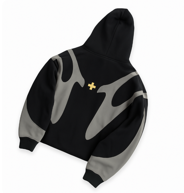 Graphic Zip Up Hoodie