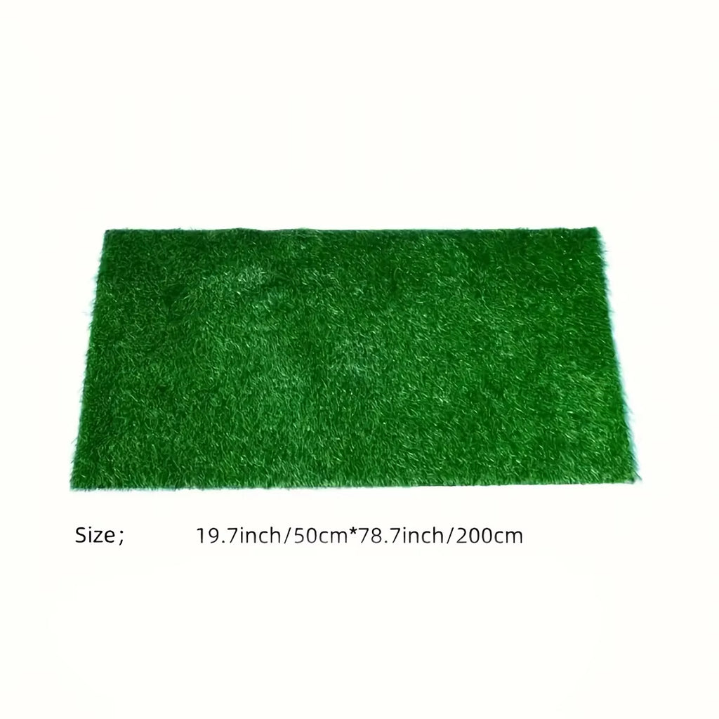 PP PE Pet Grass Pad - Artificial Turf Mat for Dog Cat Toilet Training, Indoor Outdoor Lawn Replacement Washable Eco-Friendly